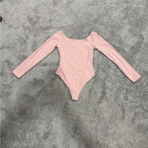 Pink A New Day Longsleeve Body Suit